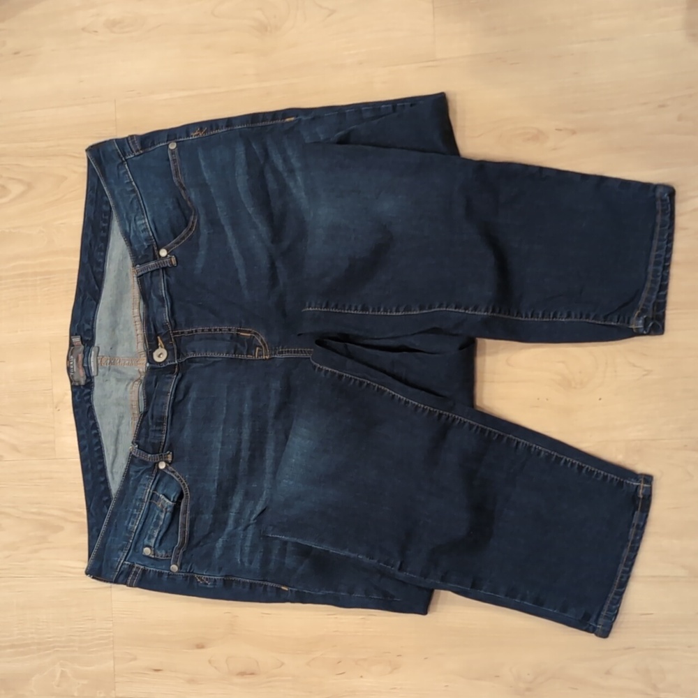 LN Torrid 22XT Extra Tall Boyfriend Straight Vintage Stretch Jeans